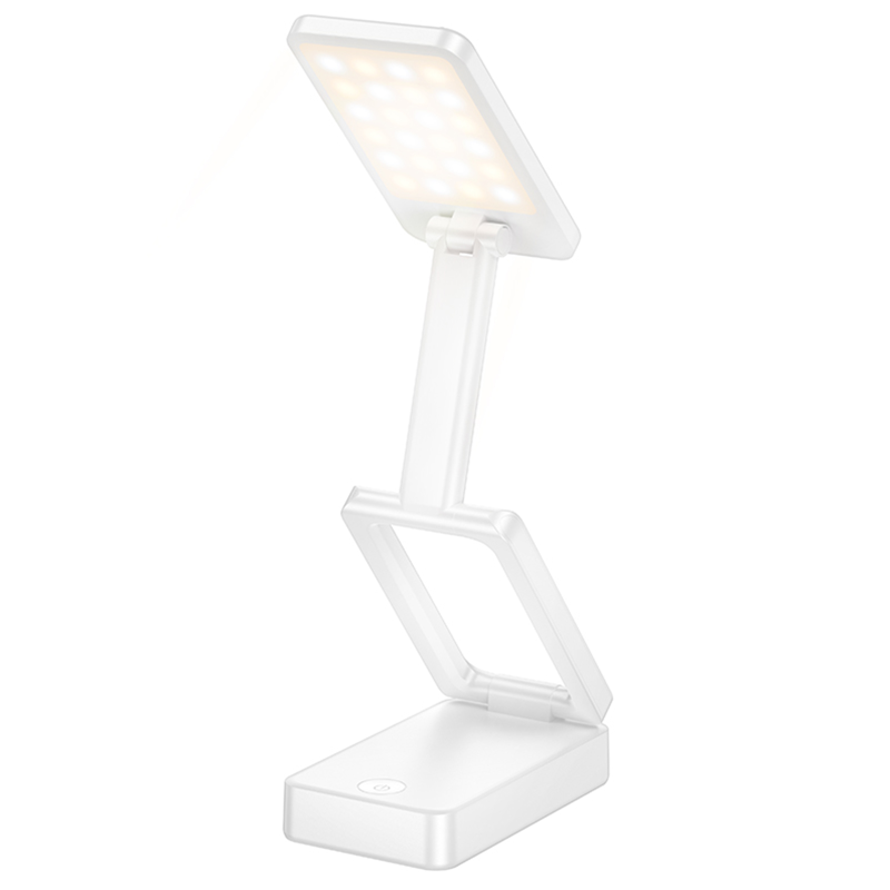 Настольная LED лампа Hoco HX18 Foldable, White, купить оптом с доставкой