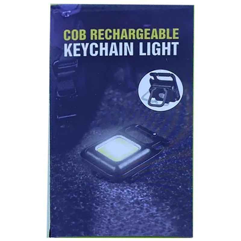 Ліхтарик-брелок акумуляторний LED з карабіном SH-031 дивитися фото №7