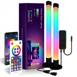 Настольная LED лампа RGB 5V Panel 2 Single side Bluetooth dual pack USB with app