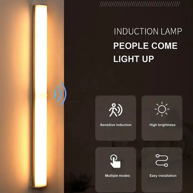 Сенсорний світильник LED з датчиком руху MZ-CT-902 (520*22.8*18.6mm) дивитися фото №2