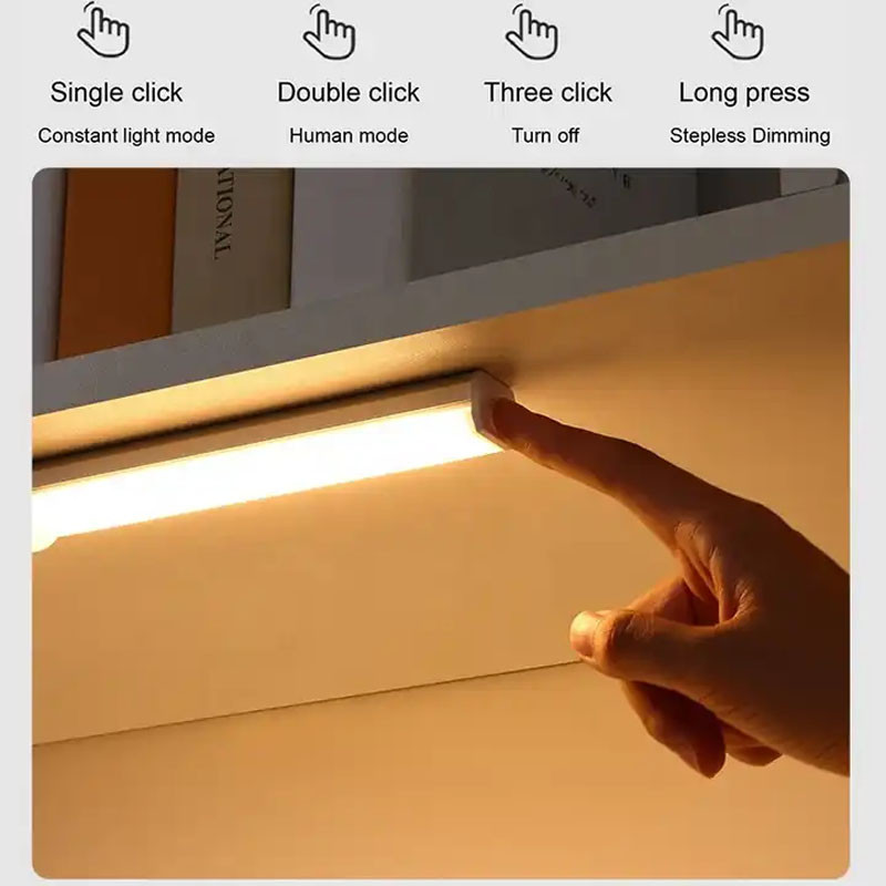 Сенсорний світильник LED з датчиком руху MZ-CT-902 (520*22.8*18.6mm) дивитися фото №4