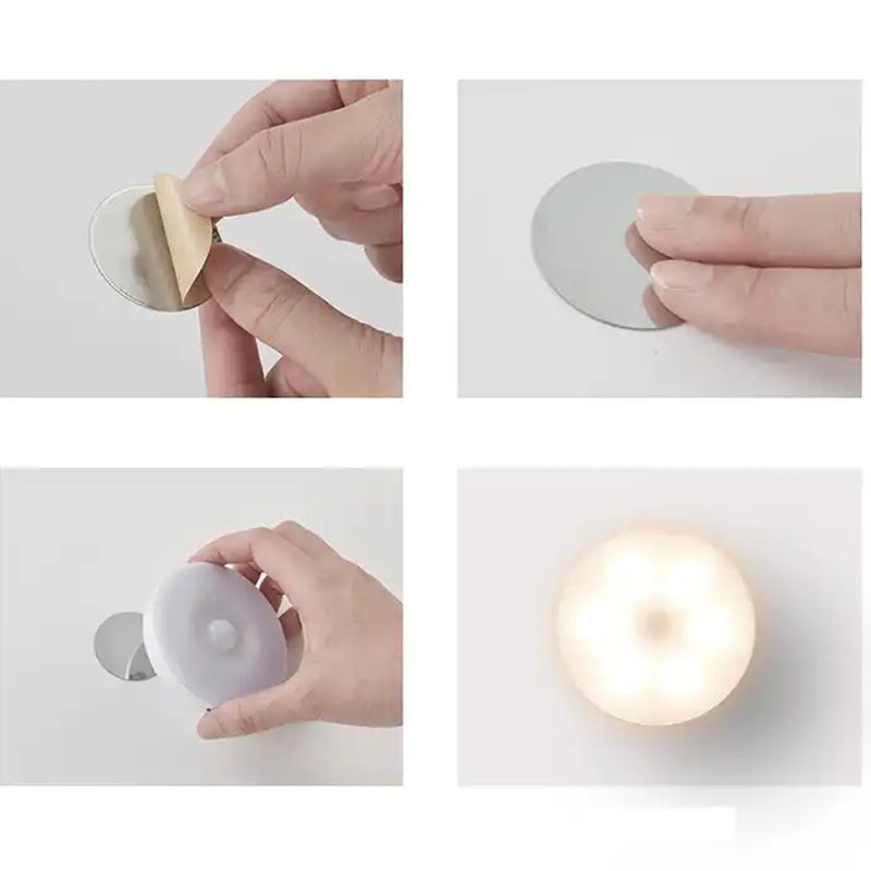 Сенсорний світильник LED з датчиком руху 2 colour light MZ-L803 дивитися фото №3