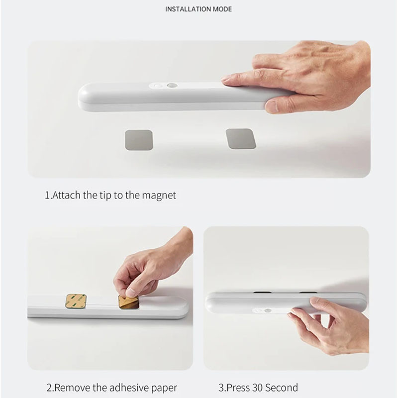 Сенсорний світильник LED з датчиком руху MZ-L1101 (180*43*25mm) дивитися фото №3