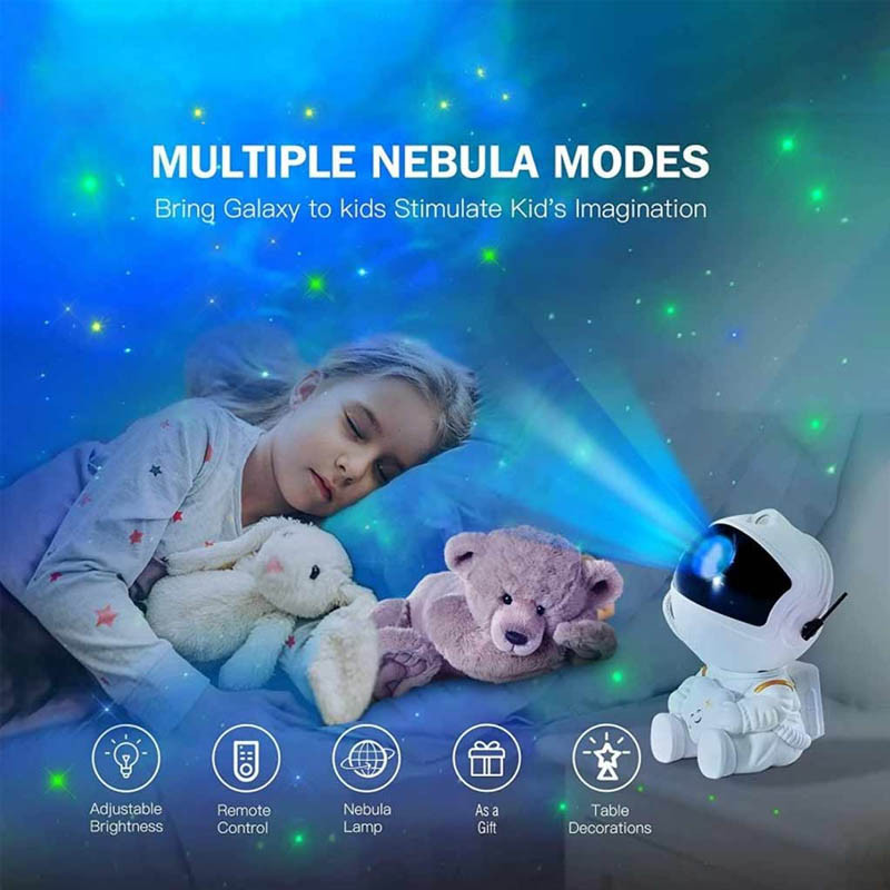 Проектор-ночник XO CF4 Astronaut Star mini на картинке №4