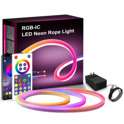 Настінна лента RGB LED LD05 Bluetooth EU Plug with app 12V (5m)