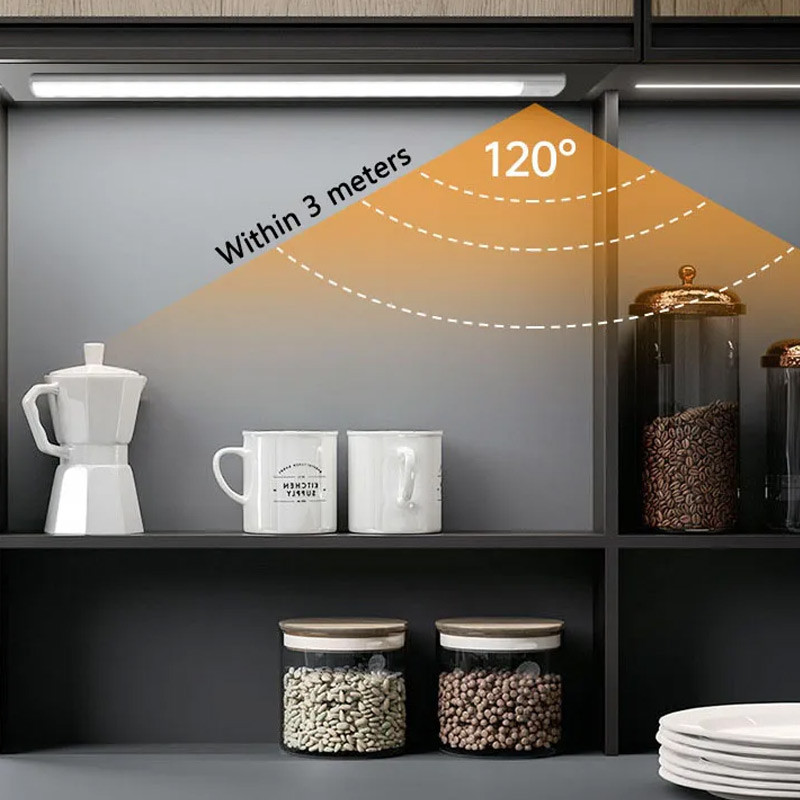 Сенсорний світильник LED з датчиком руху MZ-L1803 (35*11,5*300mm) на малюнкі №5