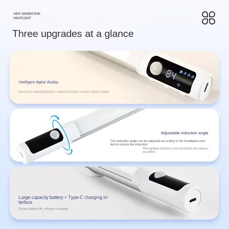 Сенсорний світильник LED з датчиком руху MZ-L2902 SE (29*27*380mm) на малюнкі №3