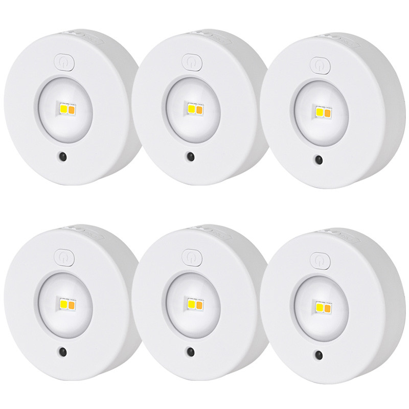 Сенсорний світильник LED з датчиком руху MZ-L3301 комплект (3LC+RGB/6PCS) на малюнкі №1