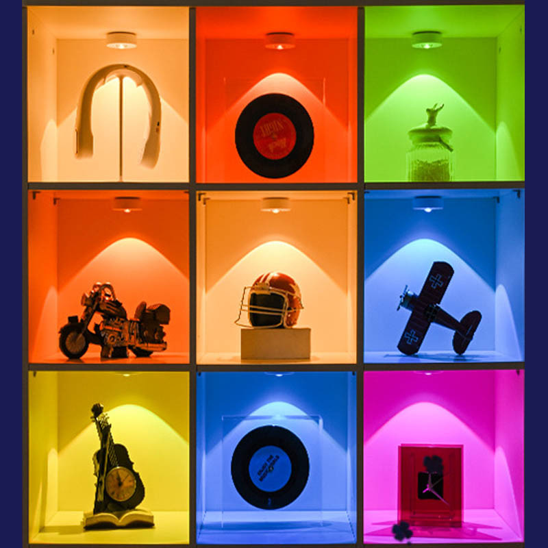 Світильник LED MZ-L3301 (комплект) with remote control (3LC+RGB/6PCS) на малюнкі №5