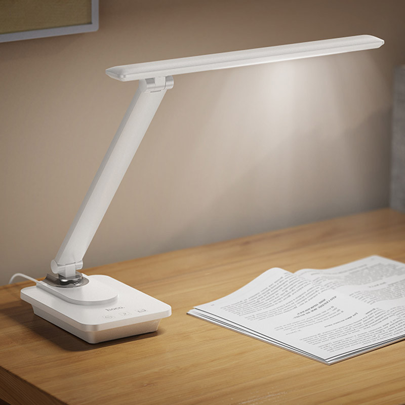 Настільна LED лампа Hoco HX12 Eye protection foldable table lamp на малюнкі №5