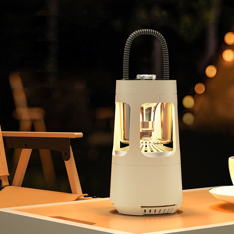 Кемпінговий ліхтар акумуляторний QD08 2in1 + Bluetooth колонка на малюнкі №2