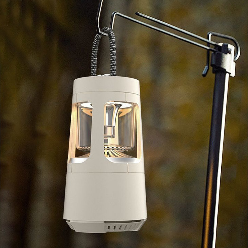 Кемпінговий ліхтар акумуляторний QD08 2in1 + Bluetooth колонка на малюнкі №5