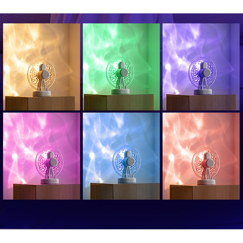 Проектор-нічник ZAY-L07 Sky Wheel 2in1 + Bluetooth колонка на малюнкі №4