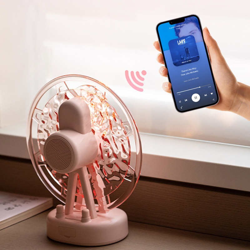 Проектор-нічник ZAY-L07 Sky Wheel 2in1 + Bluetooth колонка на малюнкі №7