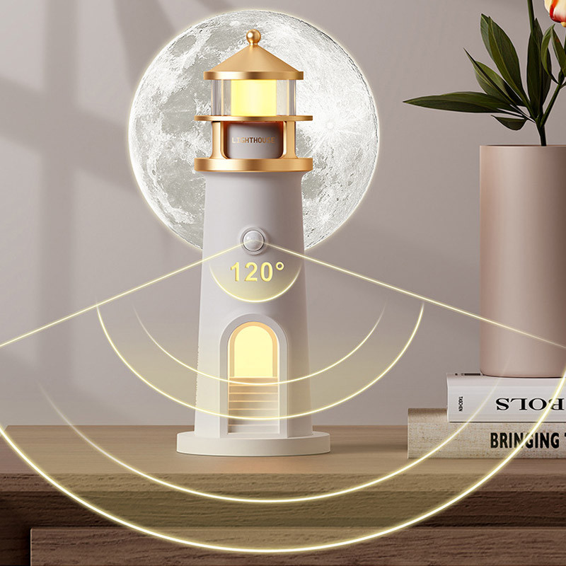 Проектор-нічник A08 Lighthouse 2in1 + Bluetooth колонка на малюнкі №3