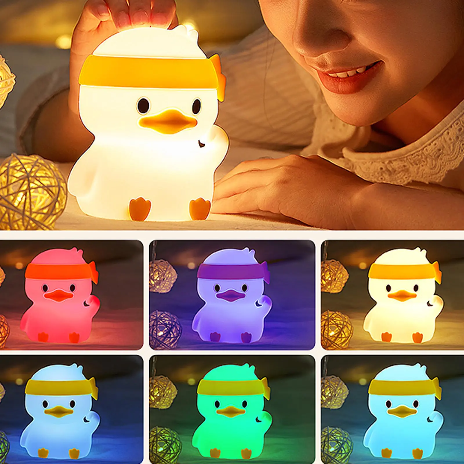 Ночник Duck Lamp A32 1200 mAh, White 3, купить оптом с доставкой