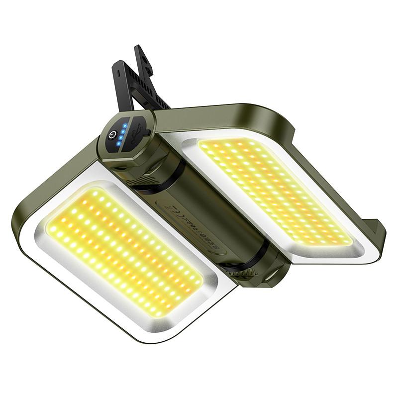 Кемпинговый фонарь Hoco DL22 solar-powered (5000 mAh) на картинке №2