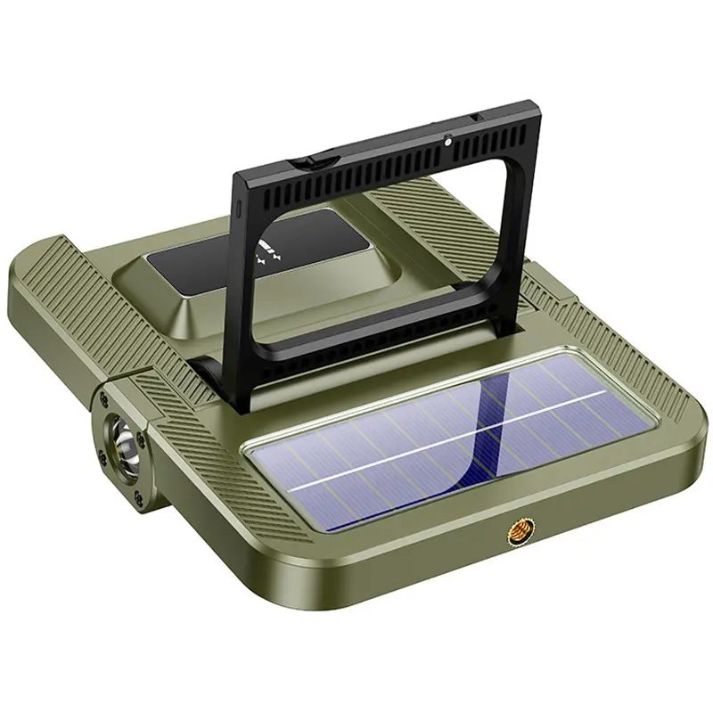 Кемпінговий ліхтар Hoco DL22 solar-powered (5000 mAh), Green 2, купити оптом з доставкою