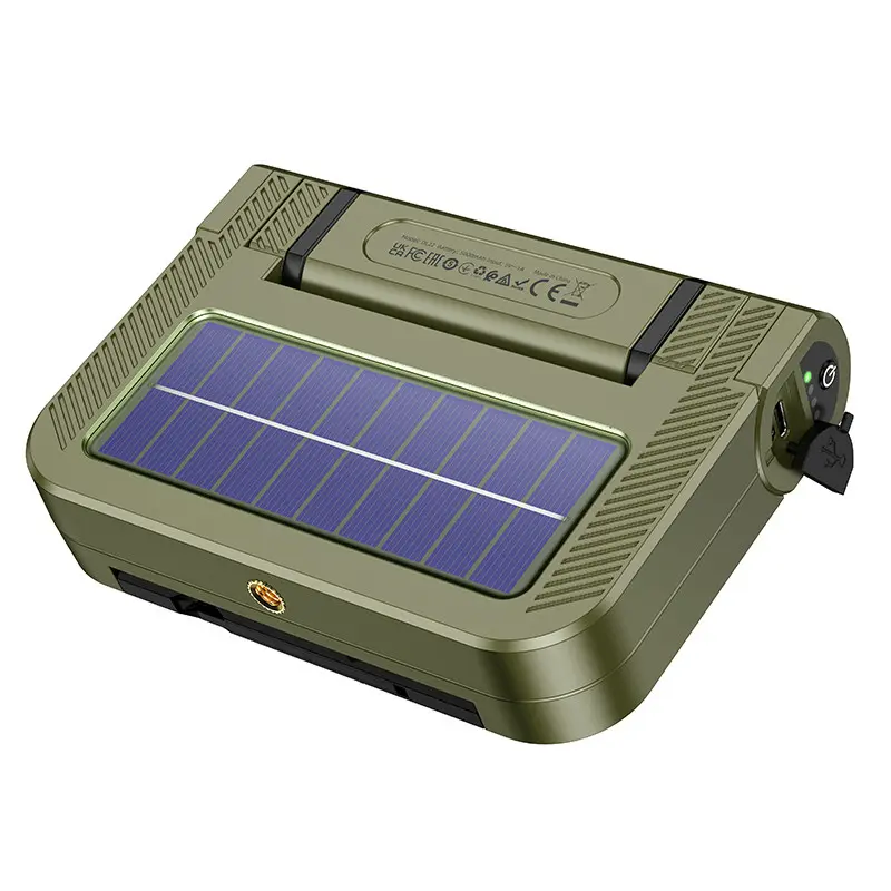 Кемпінговий ліхтар Hoco DL22 solar-powered (5000 mAh), Green 4, купити оптом з доставкою