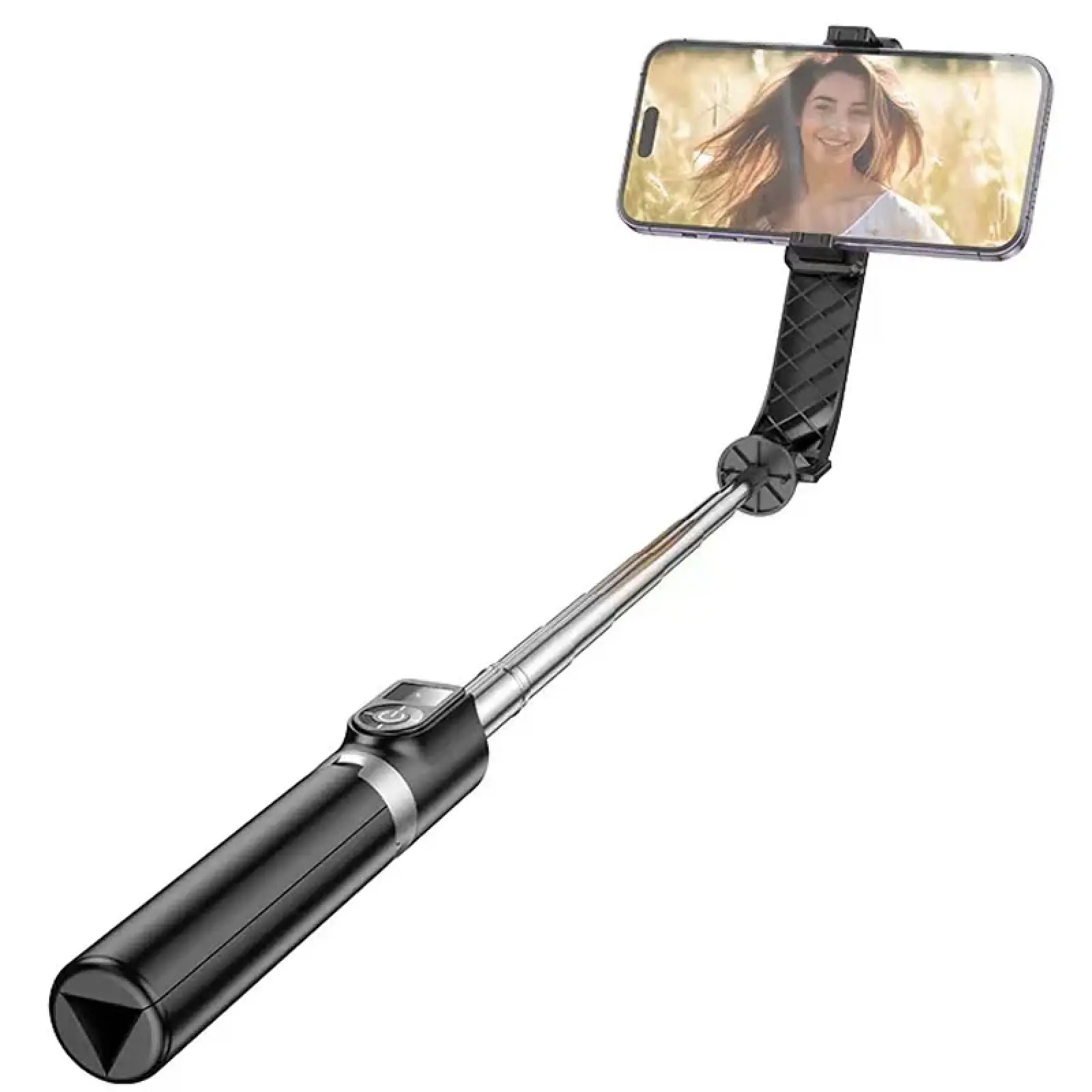 Уценка Монопод для селфи Hoco K20 с треногой + съемный BT пульт, Поврежденная упаковка / Black 1, купить оптом с доставкой