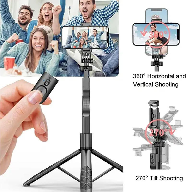 Штатив для селфі WIWU Krinl Tripod Selfie Stick Wi-SE005 дивитися фото №4