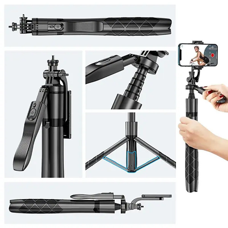 Штатив для селфі WIWU Krinl Tripod Selfie Stick Wi-SE005 дивитися фото №6