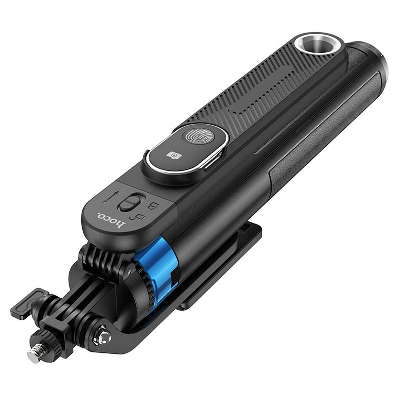 Монопод для селфі Hoco K22 Anti-shake з триногами + знімний BT пульт на малюнкі №4