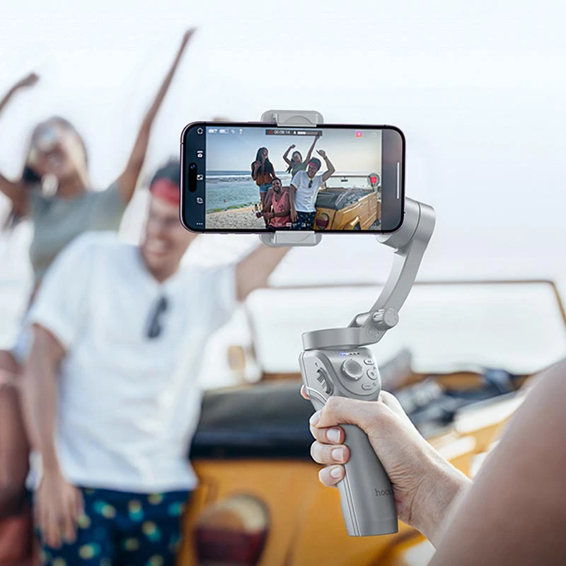Стабилизатор Hoco K24 Support 3-axis smart gimbal, Gray 7, купить оптом с доставкой