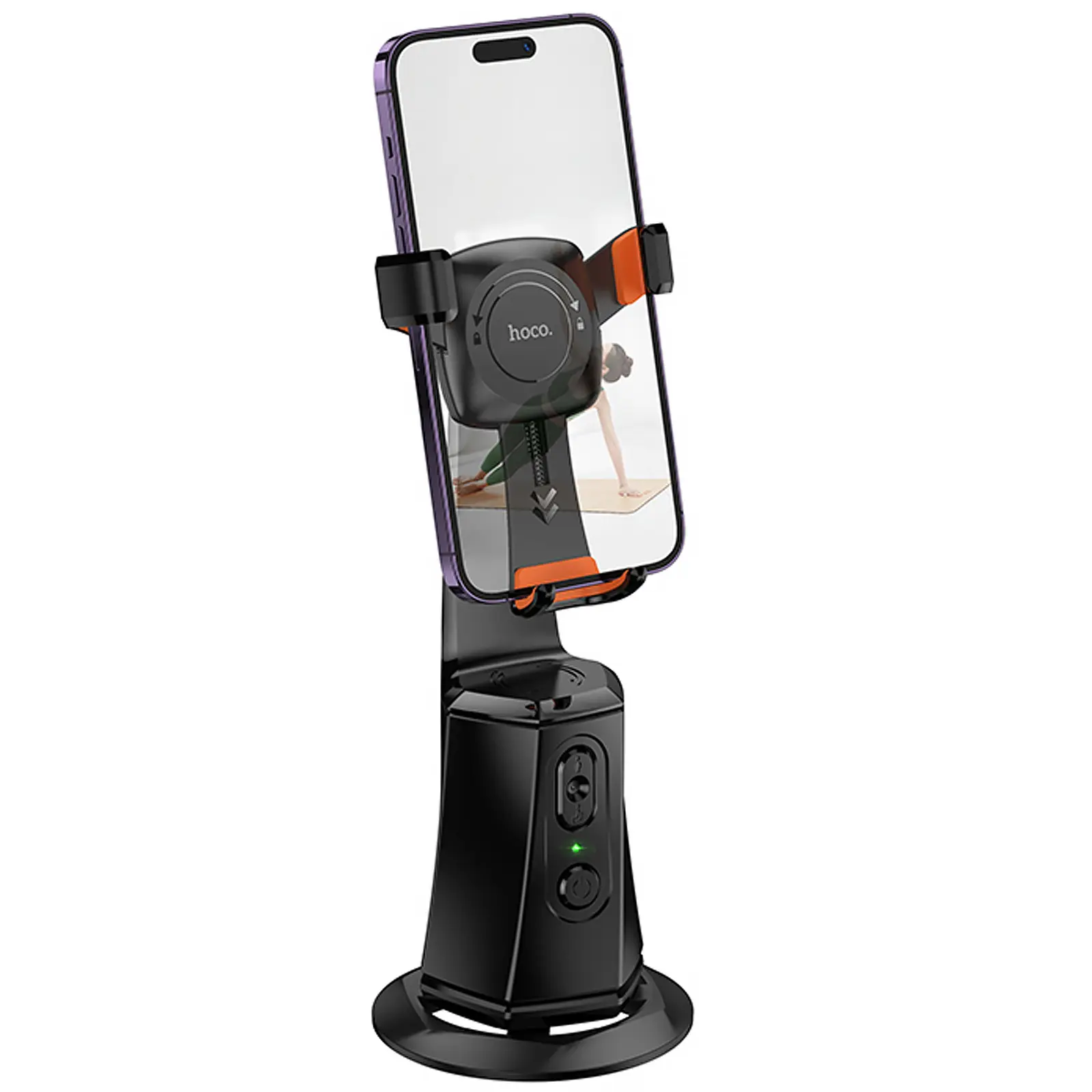 Стабилизатор с трекером движения Hoco K26 Smart, Black 1, купить оптом с доставкой