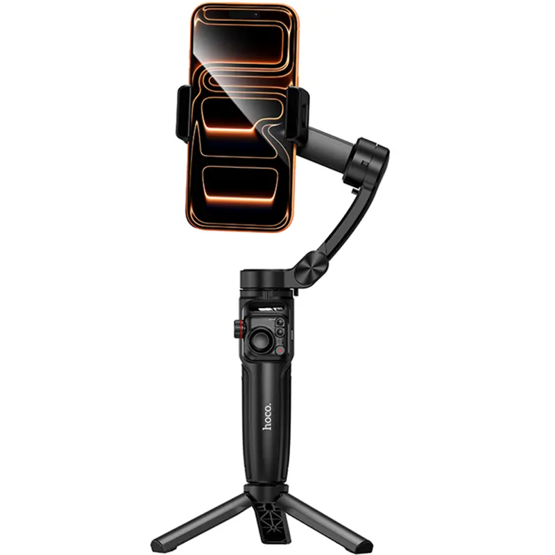 Стабілізатор Hoco K91 Support 3-axis smart gimbal, Black 5, купити оптом з доставкою