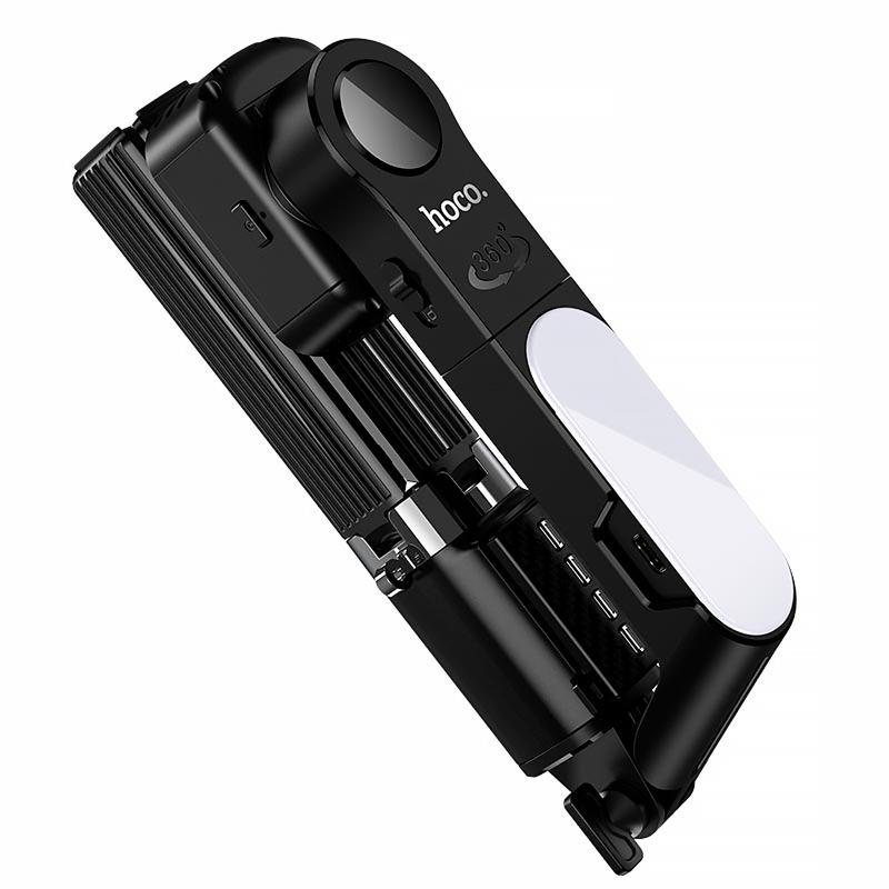 Монопод для селфі Hoco DYY06 трипод + знімний BT пульт + стабілізатор на малюнкі №2