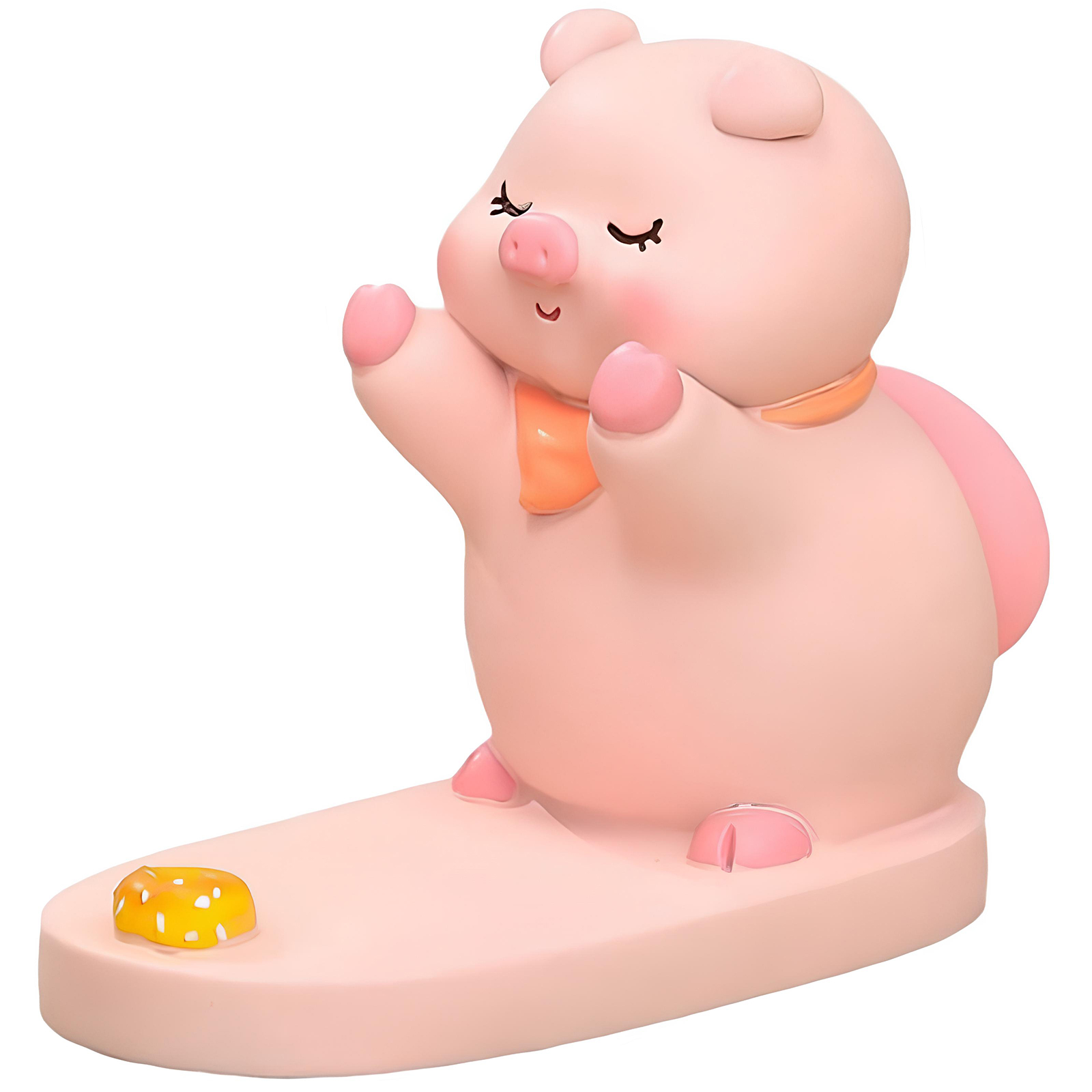Подставка для телефона Funny Animals, Piggy with cake, купить оптом с доставкой