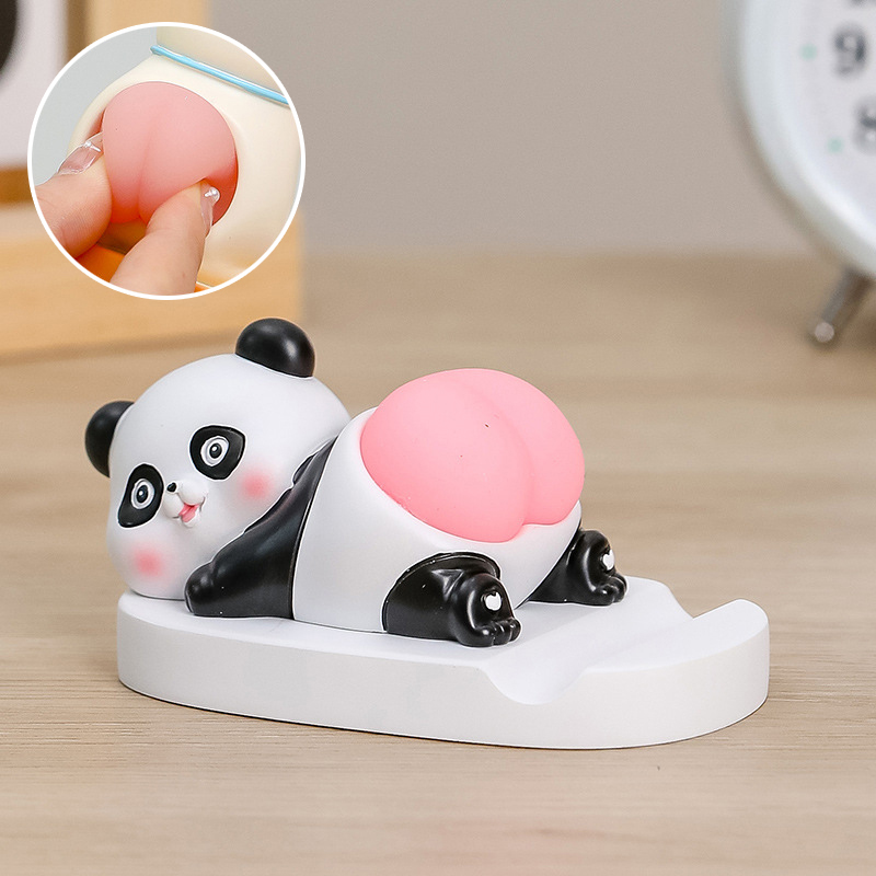 Уцінка Підставка для телефону Funny Animals, Пошкоджена упаковка / Panda 3, купити оптом з доставкою