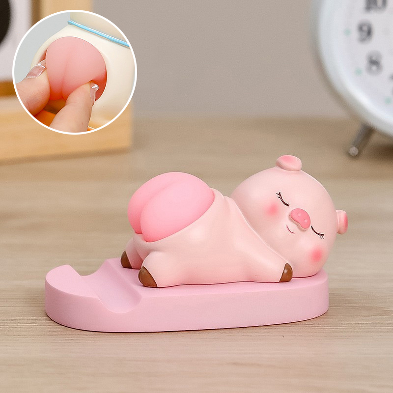 Уцінка Підставка для телефону Funny Animals, Пошкоджена упаковка / Piggy 4, купити оптом з доставкою
