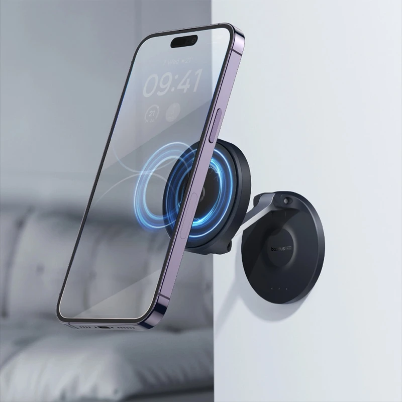 Держатель для телефона Baseus MagPro Magnetic Foldable Phone Mount (B10564101), Cluster Black 2, купить оптом с доставкой