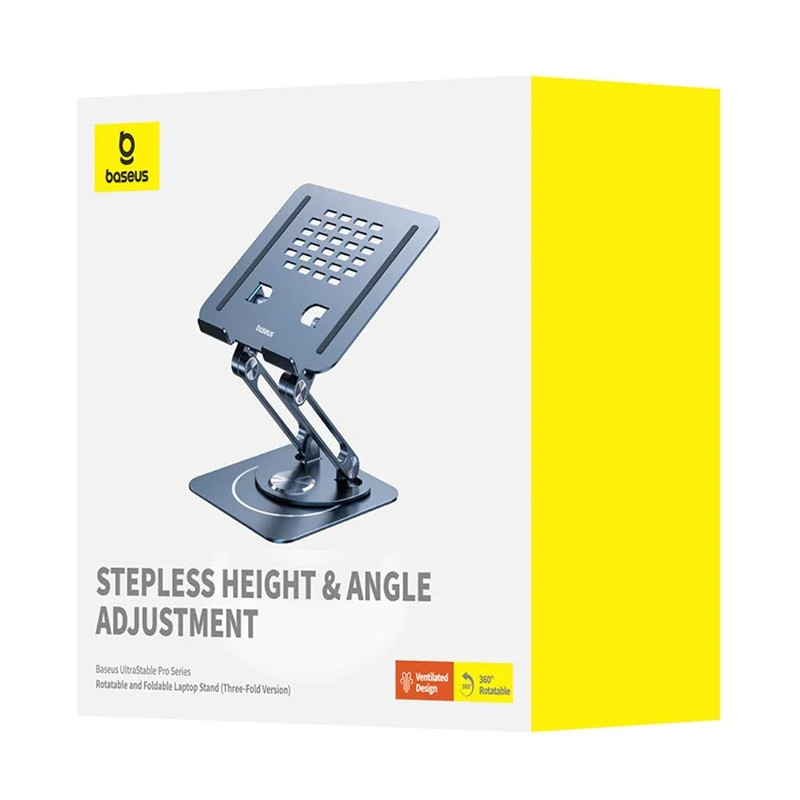 Підставка для ноутбуку Baseus UltraStable Pro (Three-Fold Version) (B10059900811-01) на малюнкі №6