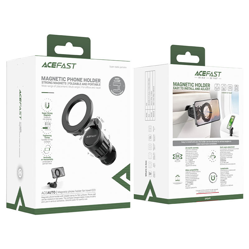 Тримач для телефону Acefast E23 Magnetic for Travel на малюнкі №6