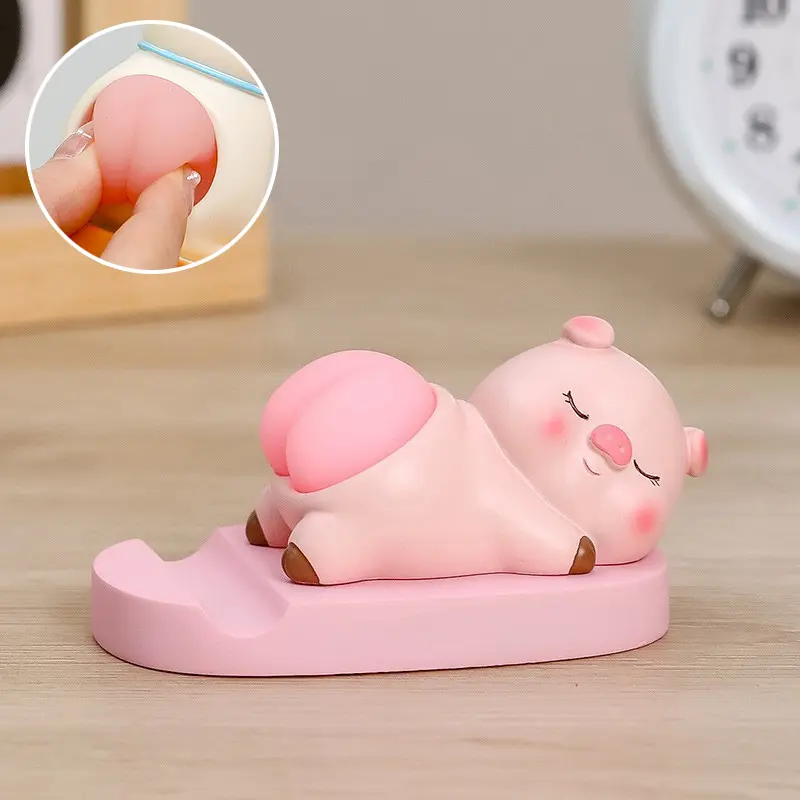 Подставка для телефона Funny Animals, Piggy 4, купить оптом с доставкой