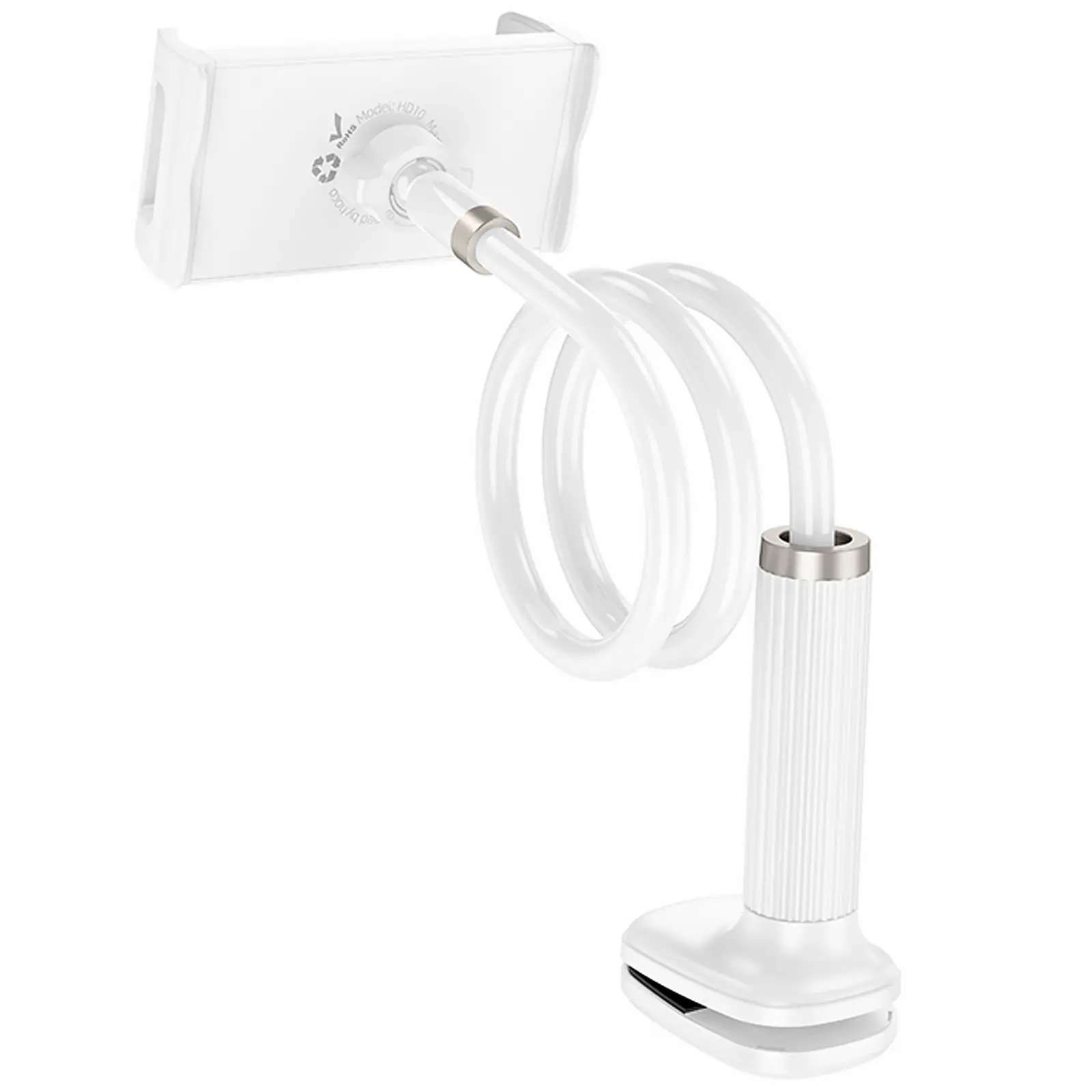 Тримач настільний Hoco HD10 Bamboo lazy stand 4.5-13", White 2, купити оптом з доставкою