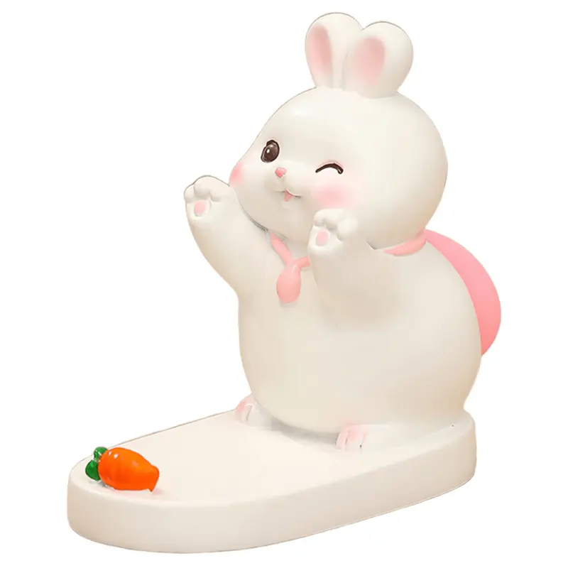 Подставка для телефона Funny Animals, Rabbit With Carrot, купить оптом с доставкой