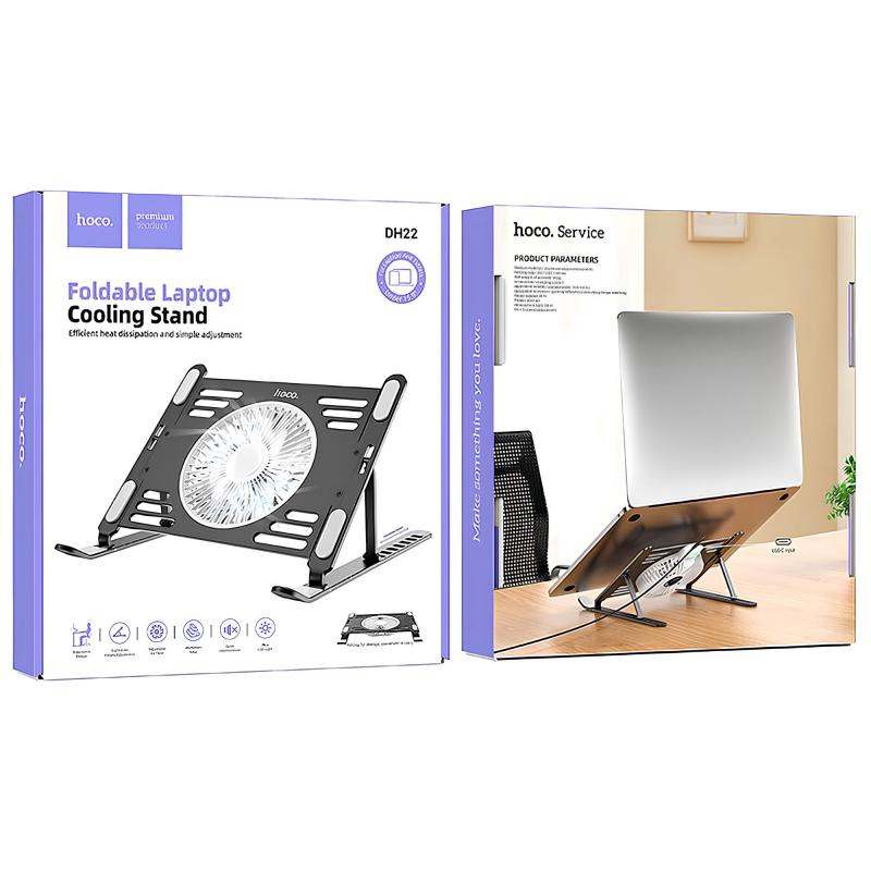 Підставка для ноутбуку/планшета Hoco DH22 Active Cooling на малюнкі №5
