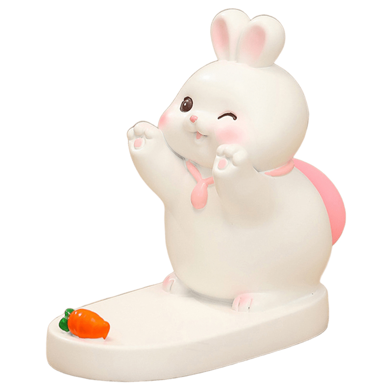 Уцінка Підставка для телефону Funny Animals, Пошкоджена упаковка / Rabbit With Carrot, купити оптом з доставкою