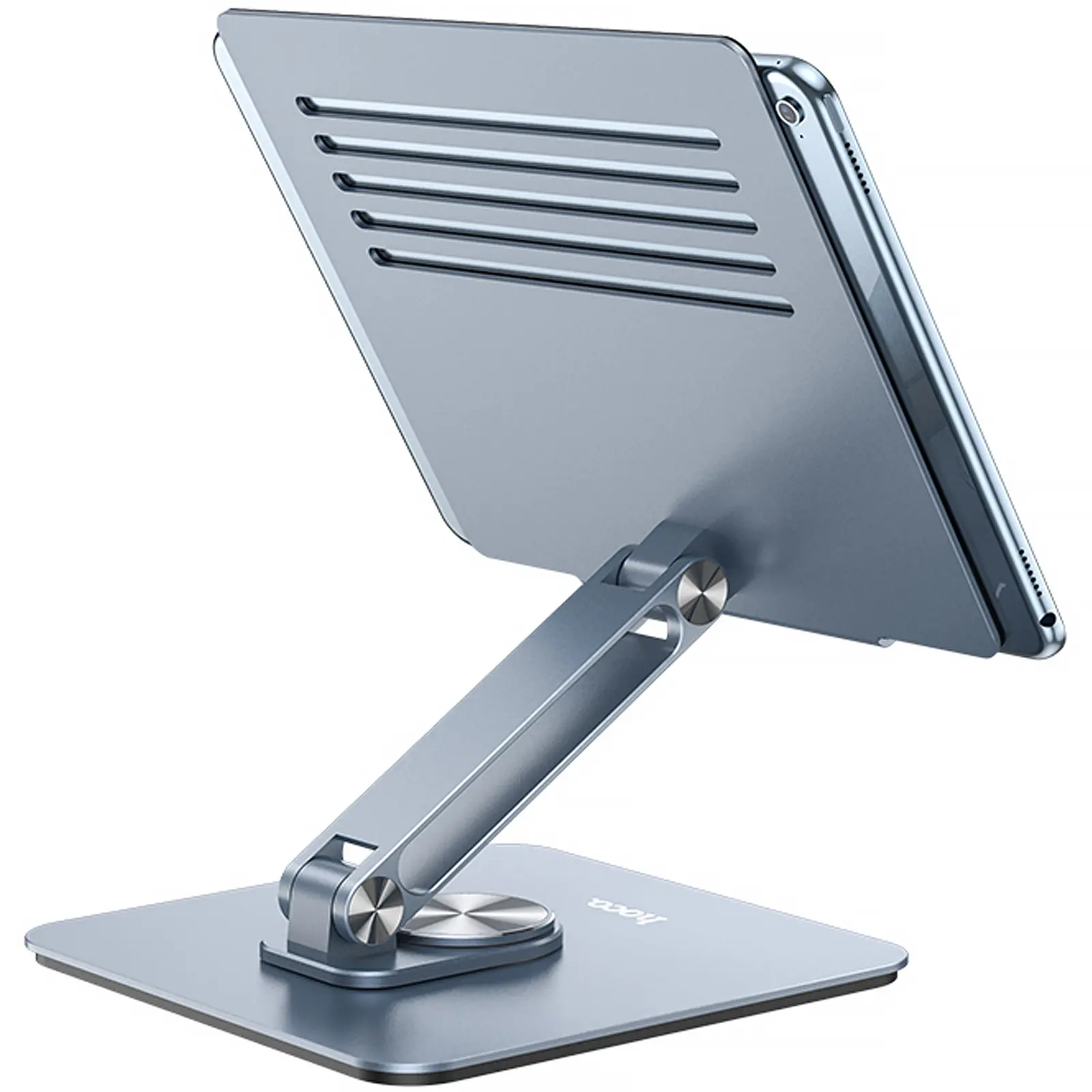 Підставка настільна Hoco PH52 Plus Might metal rotating, Metal gray 4, купити оптом з доставкою