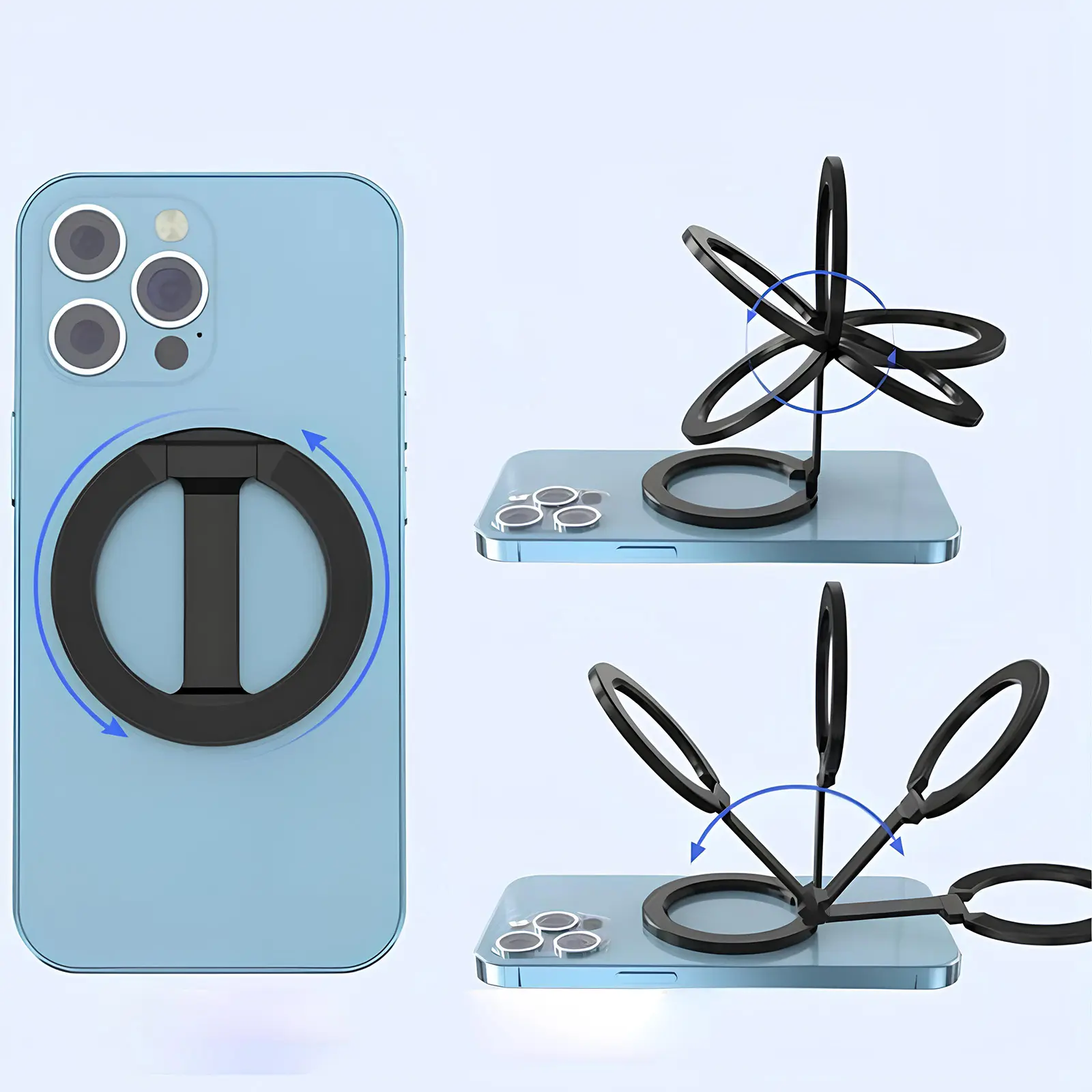 Магнитный держатель MagSafe for Apple FY71-D, Black 1, купить оптом с доставкой