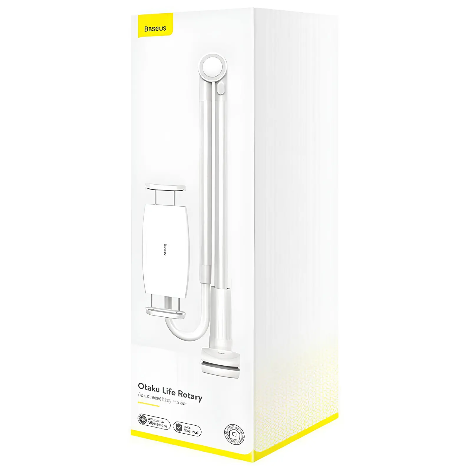 Регульований тримач для телефону/планшета Baseus Otaku Life Rotary Adjustment Lazy Pro (LUZQ), Silver 3, купити оптом з доставкою