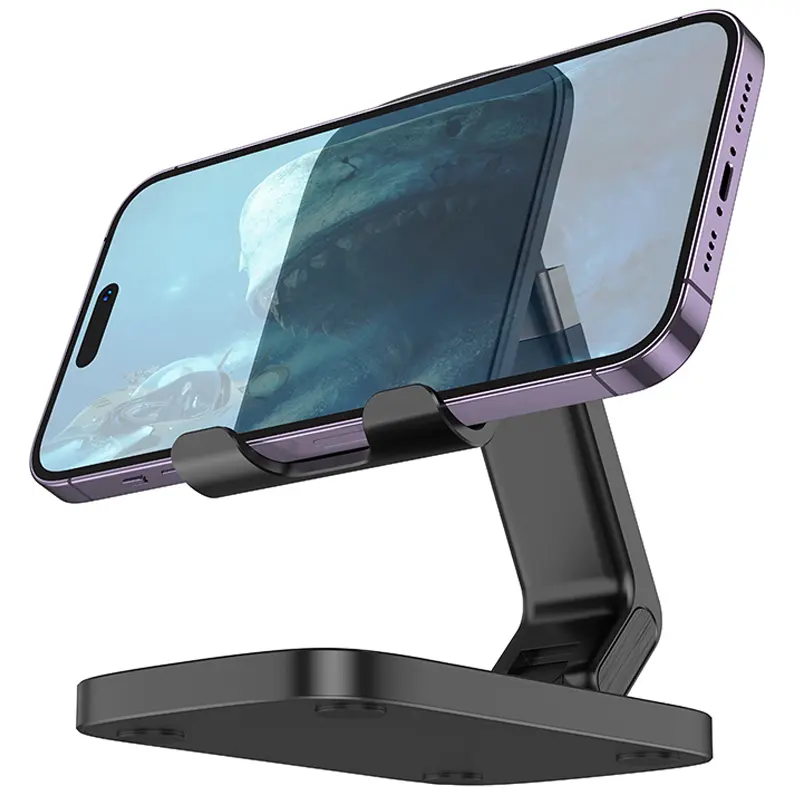 Підставка для телефону Hoco HD8 Blackfish, Black 2, купити оптом з доставкою