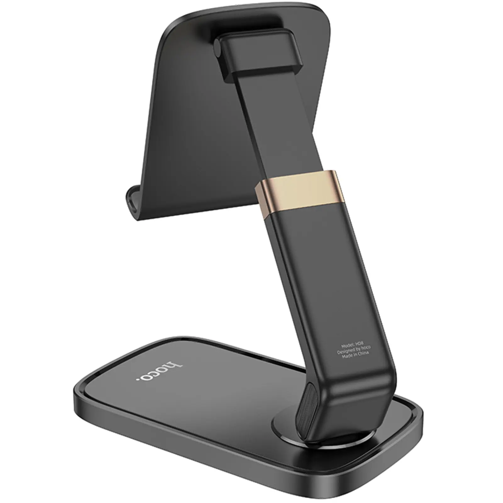 Підставка для телефону Hoco HD8 Blackfish, Black 3, купити оптом з доставкою