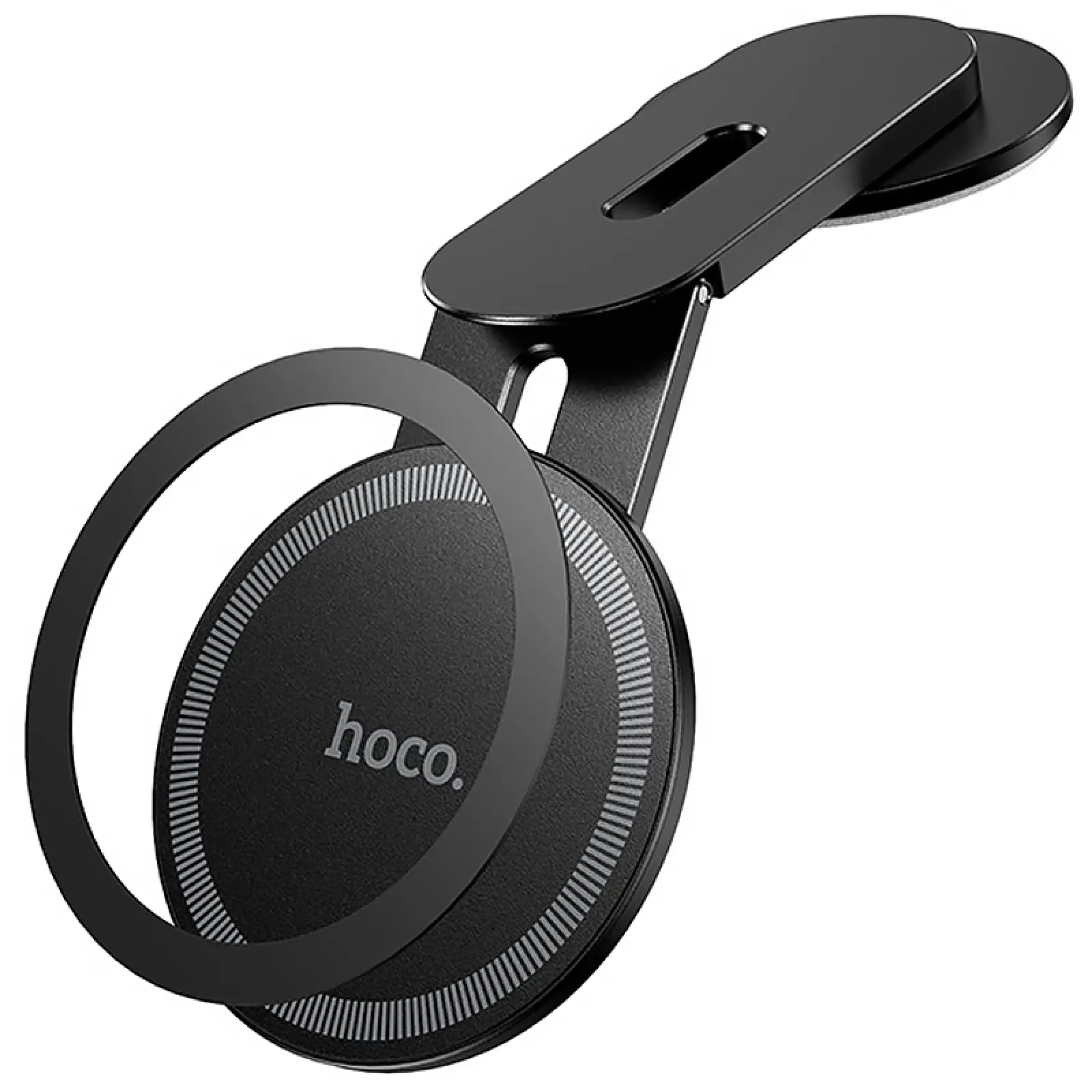 Магнитный держатель Hoco H93 Stable magnetic MagSafe for Apple, Black 3, купить оптом с доставкой