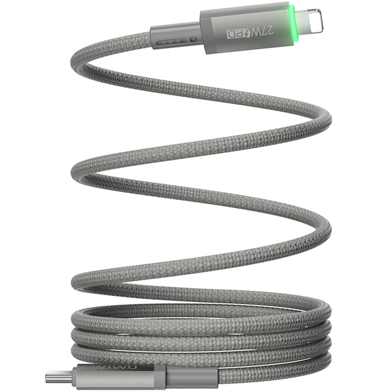 Дата кабель WIWU C083 Maglink Type-C to Lightning 27W (1m) на малюнкі №2