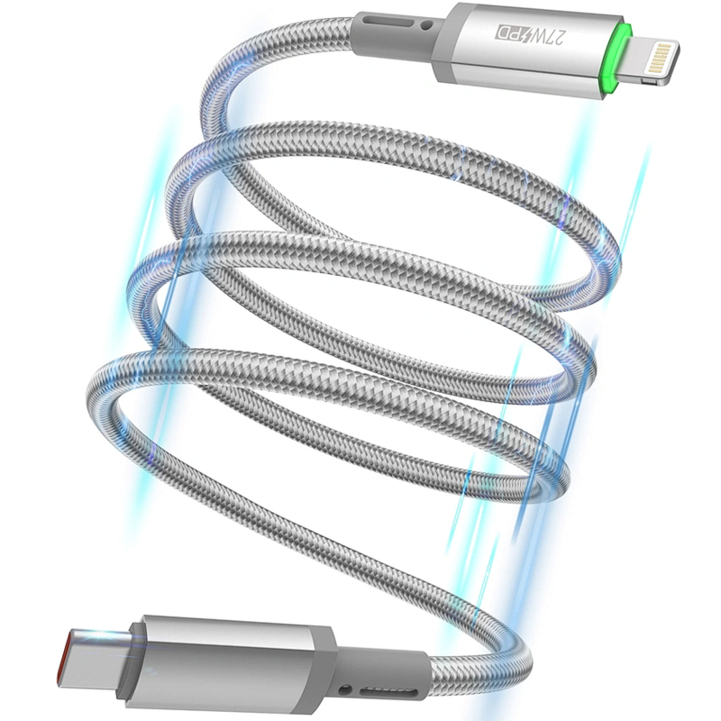 Дата кабель WIWU C083 Maglink Type-C to Lightning 27W (1m) на малюнкі №4
